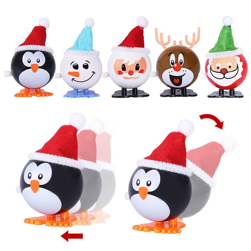 ماكس فن 18 قطعة من حشوات عيد الميلاد المجيد، مجموعة متنوعة من ألعاب هدايا الحفلات وحشو حقائب الهدايا - Image 4